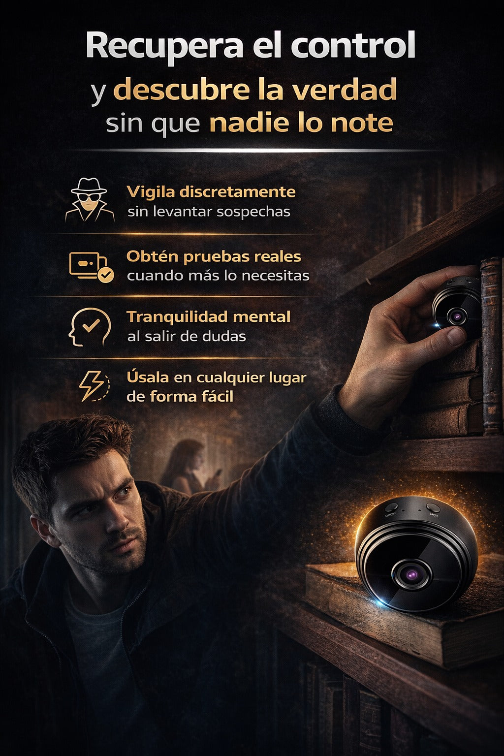 PROMO CAMARA MINI GHOST ESPIA