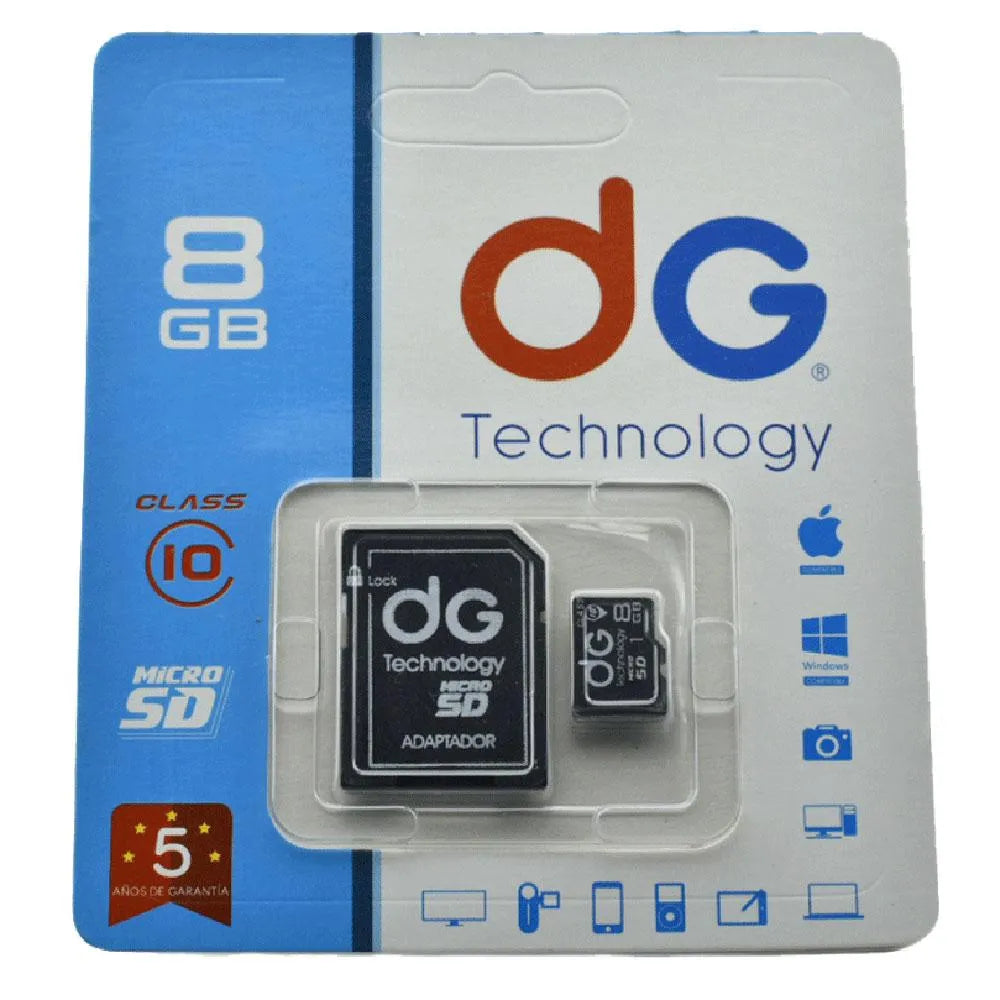 memoria micro sd de 8g
